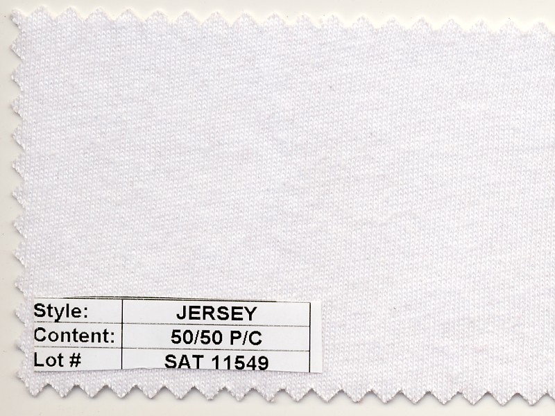 Jersey 50/50 Poly Cotton